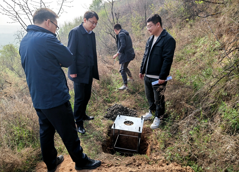 我公司承擔(dān)的咸陽市四縣（市）2022年地質(zhì)災(zāi)害普適性監(jiān)測(cè)預(yù)警項(xiàng)目監(jiān)測(cè)設(shè)備順利上線