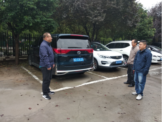 我公司“國慶”期間檢查車輛封存、值班情況
